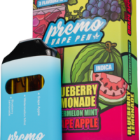 Premo - Icons - Vapes - Blueberry lemonade Watermelon mint Grape apple